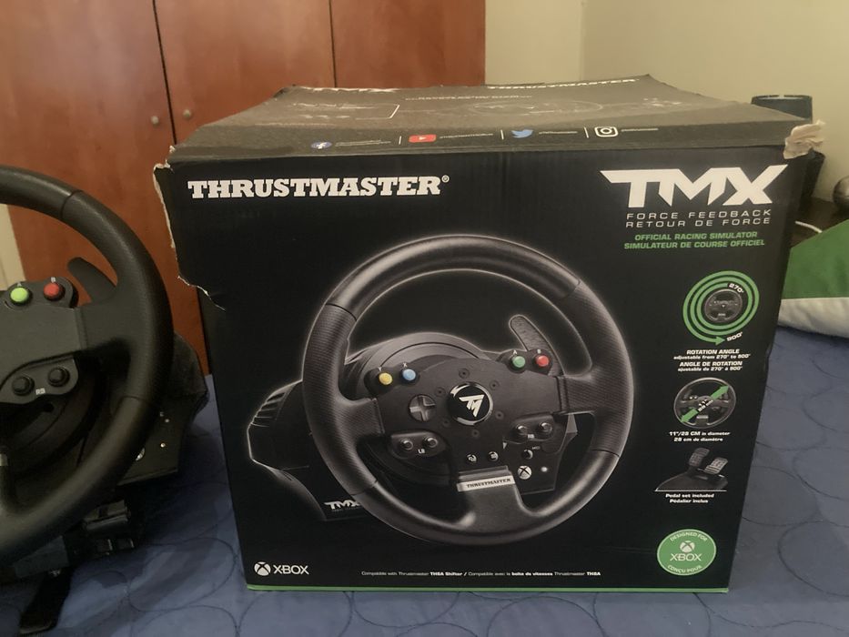 Volante thrustmaster force feedback