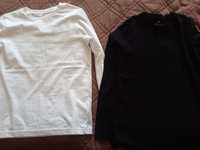 Longsleeve t-shirt  bluzka z długim rękawem H&M zestaw komplet