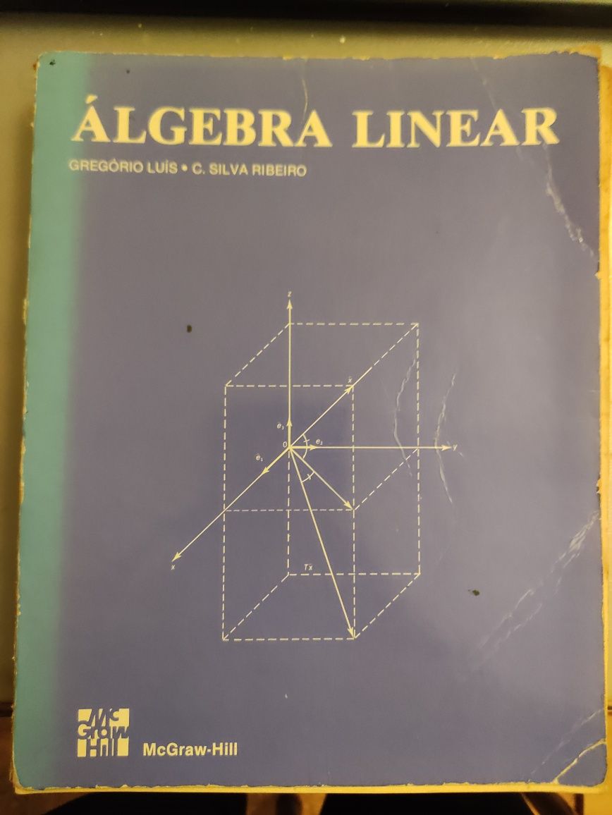 Livros de álgebra e base de dados -5€ cada