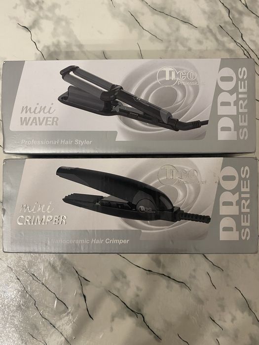 Плойки для зачісок, професійні  Tico Professional  гофре, нові.