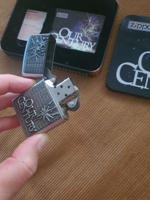 Isqueiro Zippo Our Century edição especial de 100 anos da marca raro