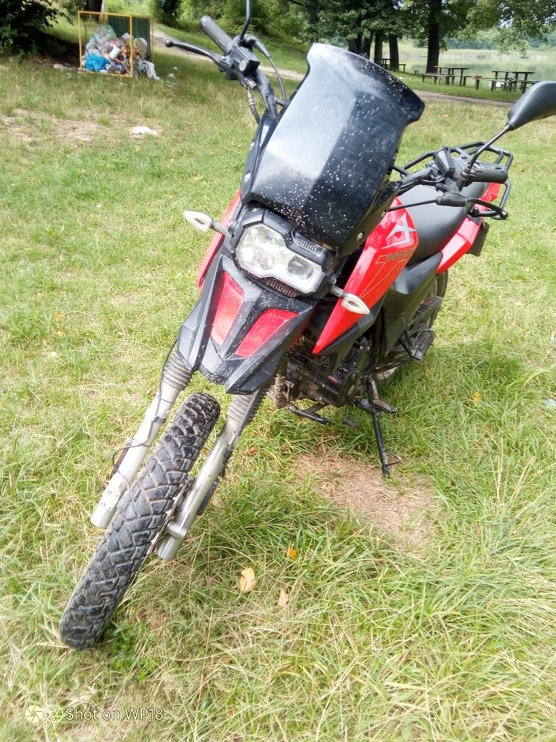 Продам мотоцикл шинрей 200