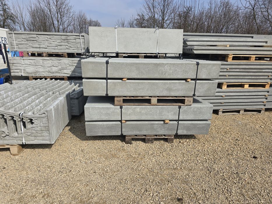 Płyta ogrodzeniowa betonowa 25/200