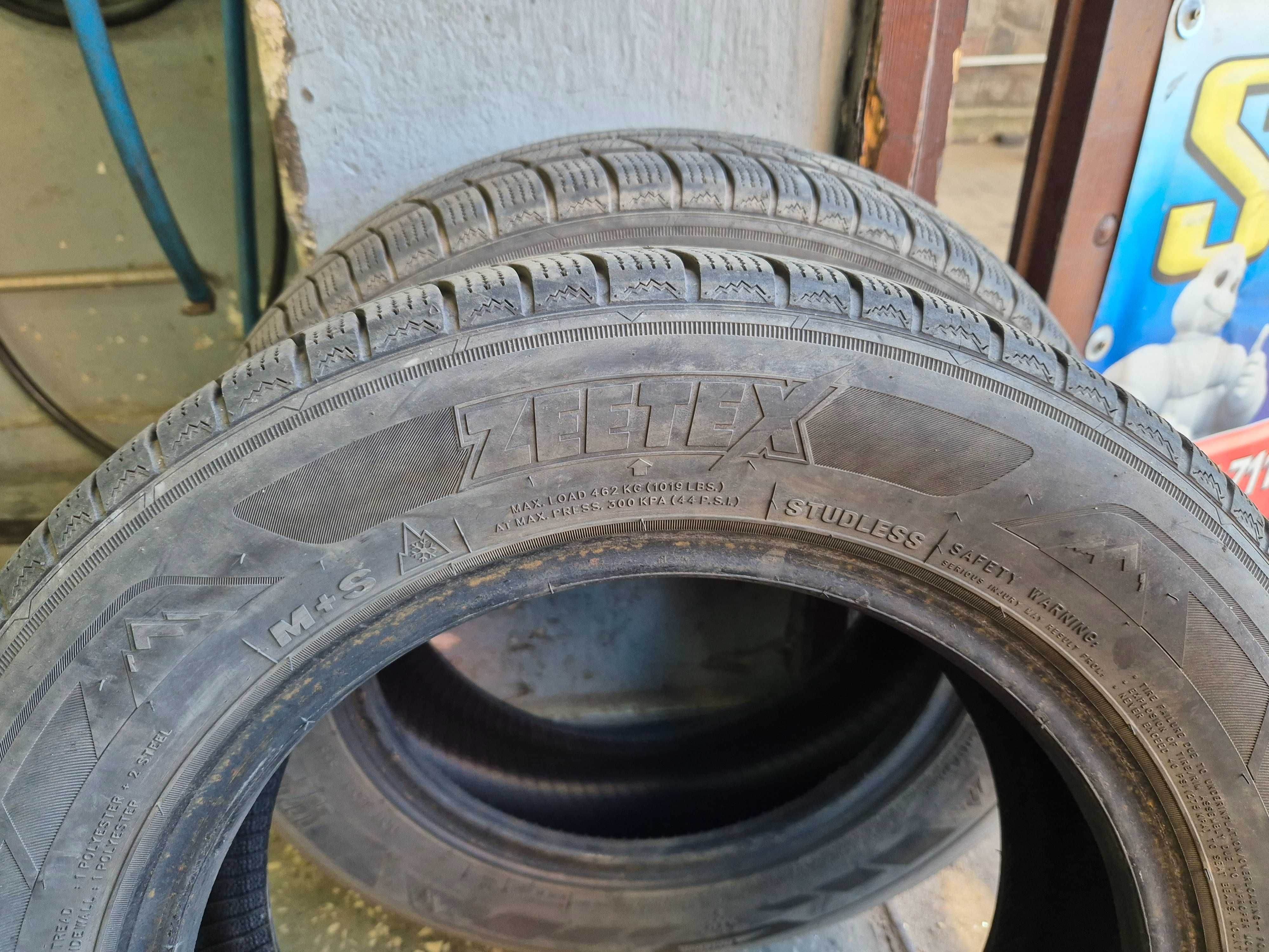 165/70r14 zeteex opony zimowe uzywane 2020r 6mm bieznik