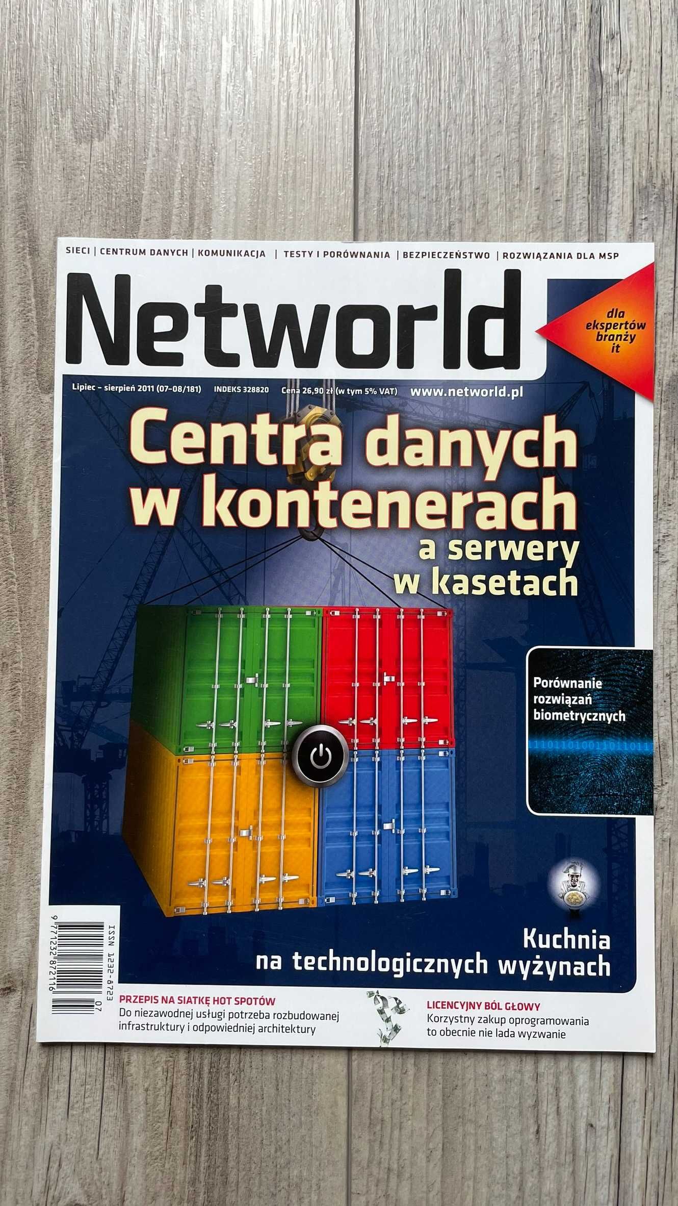 Komplet magazynów NetWorld z 2011 roku Net World