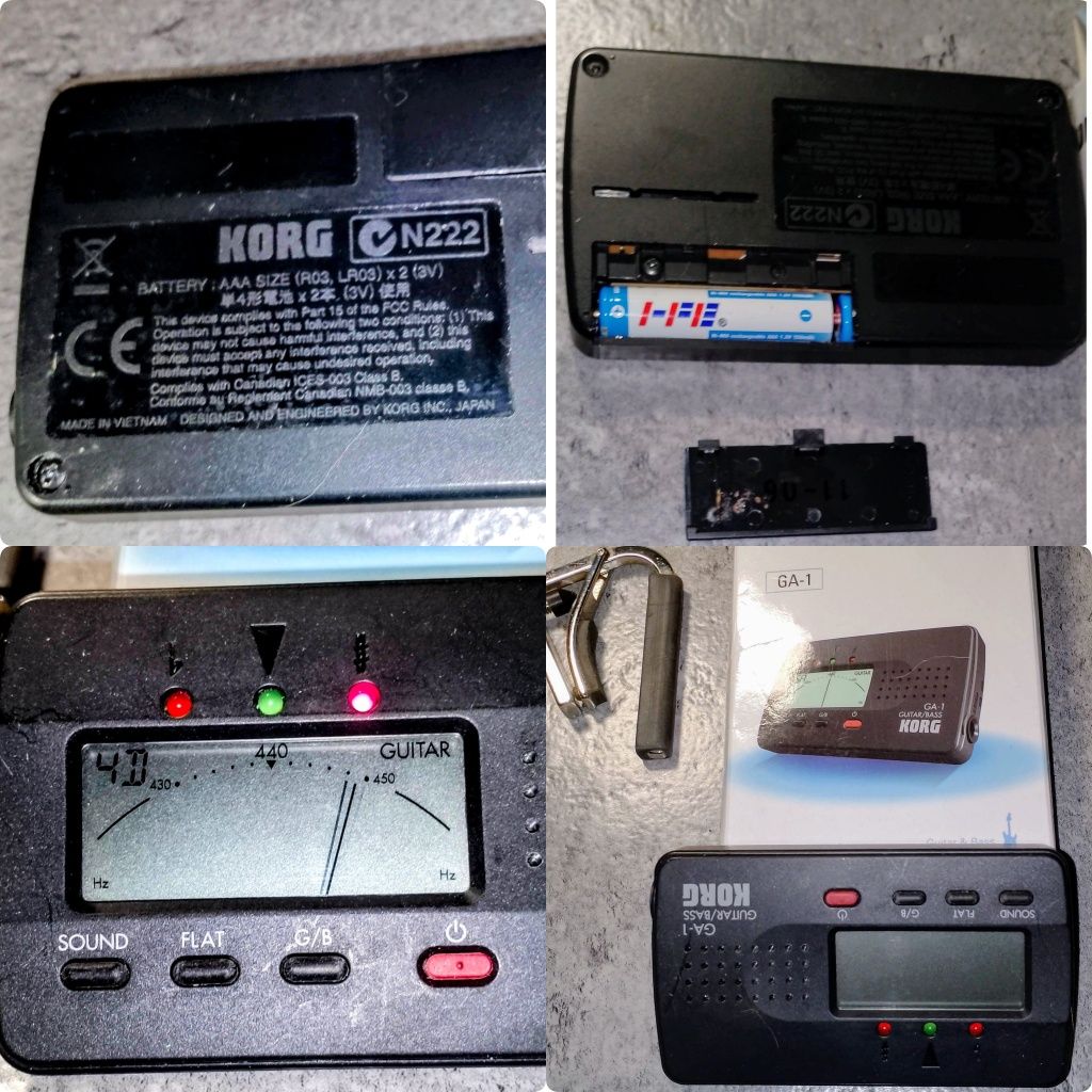 KORG GA-1 stroik gitara/bas