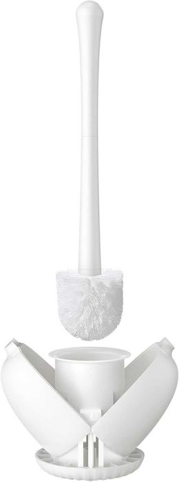 Szczotka toaletowa, 31 cm rączka, podstawa/rączka ze stali nierdzewne