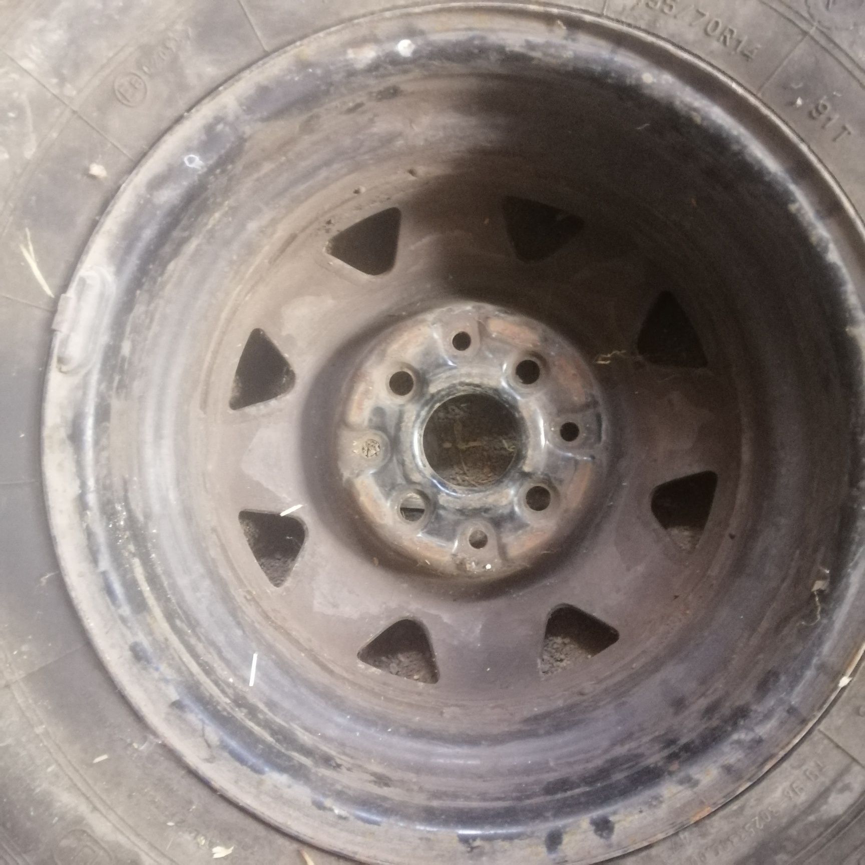 Диск стальной штамп r15/5*100 vw, skoda, audi, seat  (VAG група)