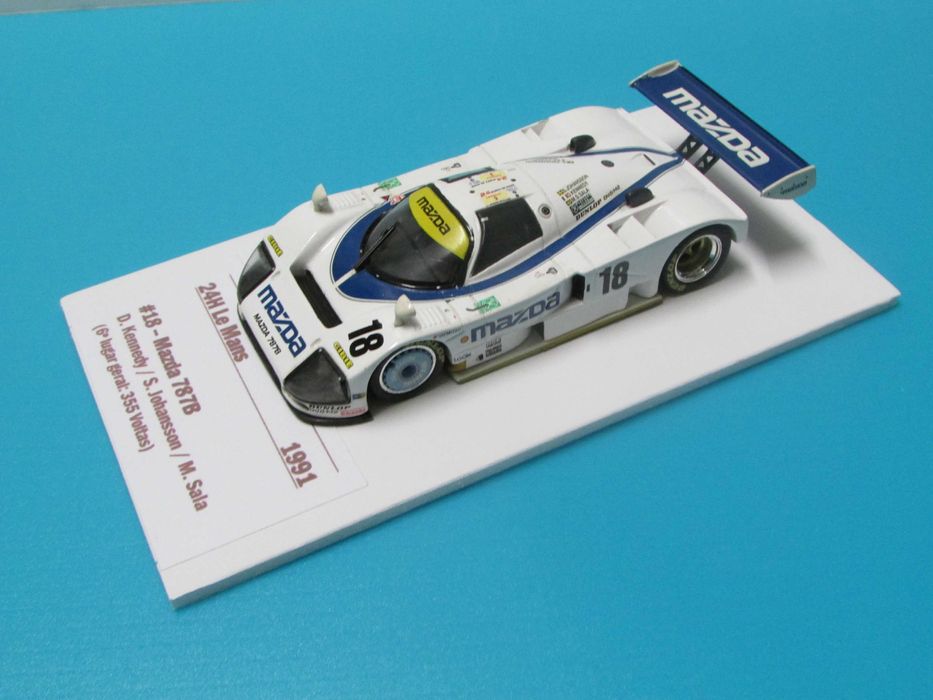 Mazda 787 B #18 - 24 h Le Mans 1991 - Miniatura Onyx esc 1/43