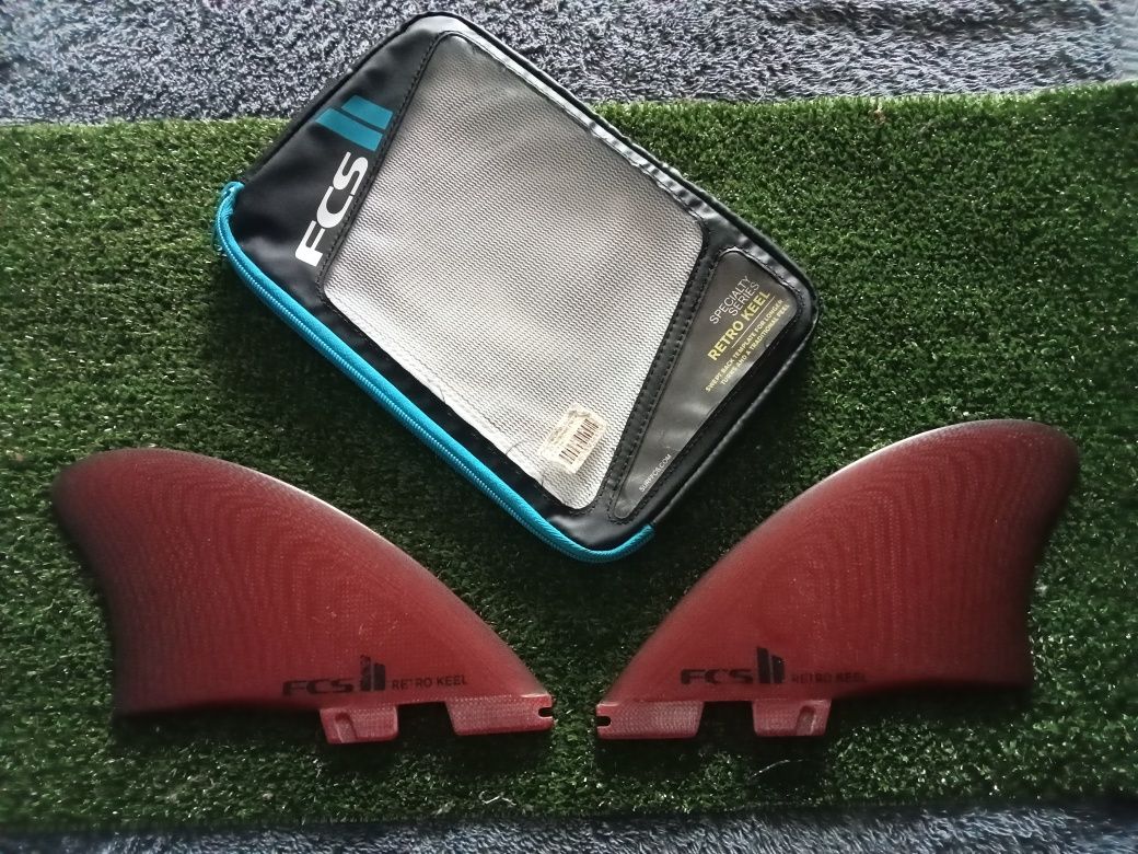 Fcs2 Retro keel twin fins