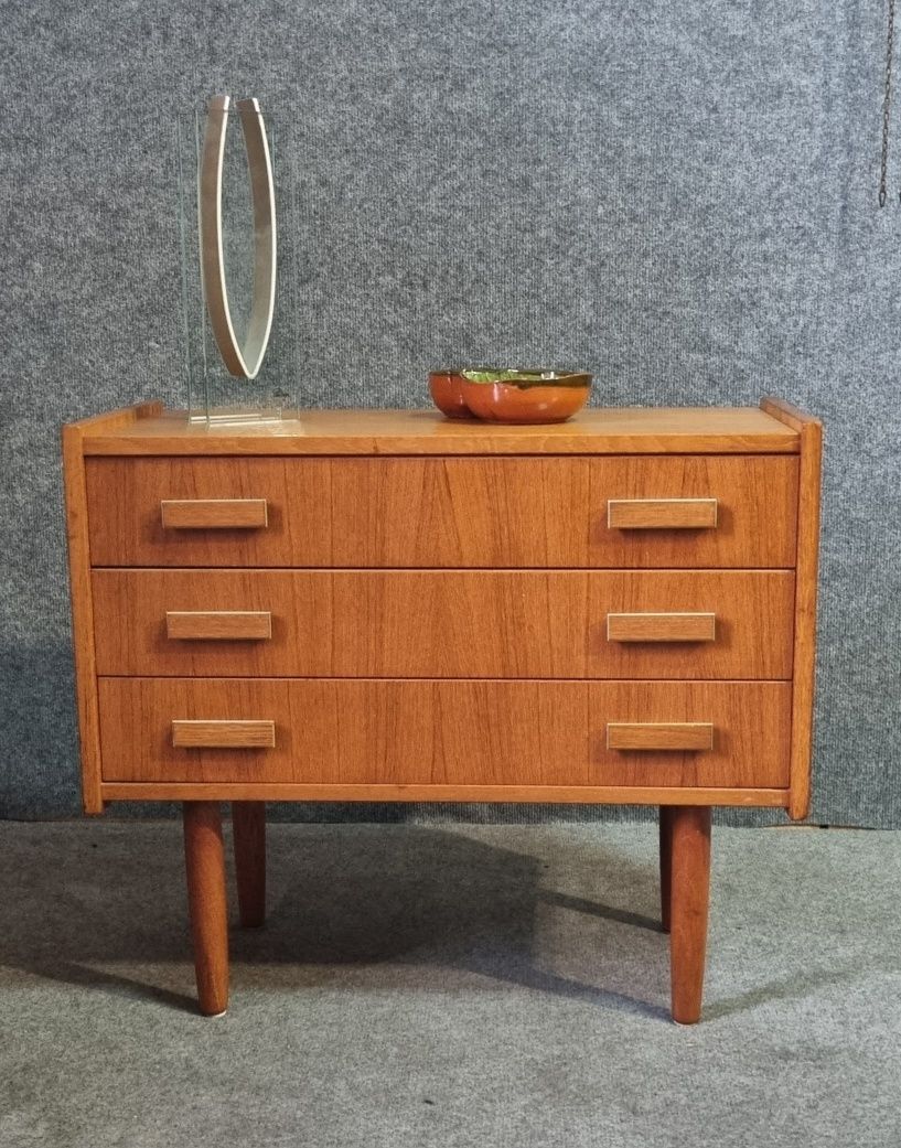 Duńska Komoda Mid Century Lata 60. Fornt/Teak