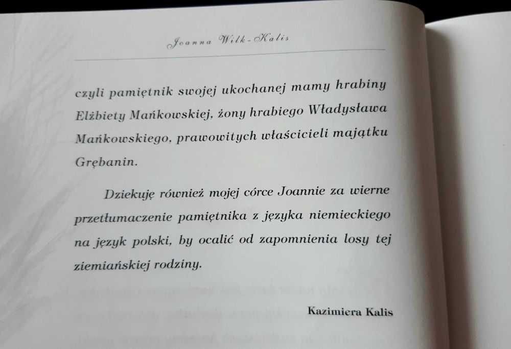 Ucieczka hrabina Elżbieta Mańkowska Piotr Potworowski KĘPNO GRĘBANIN