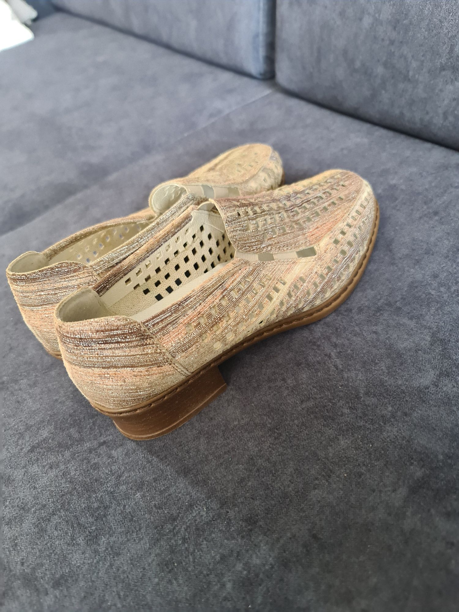 Buty damskie r.37 skóra naturalna jak nowe