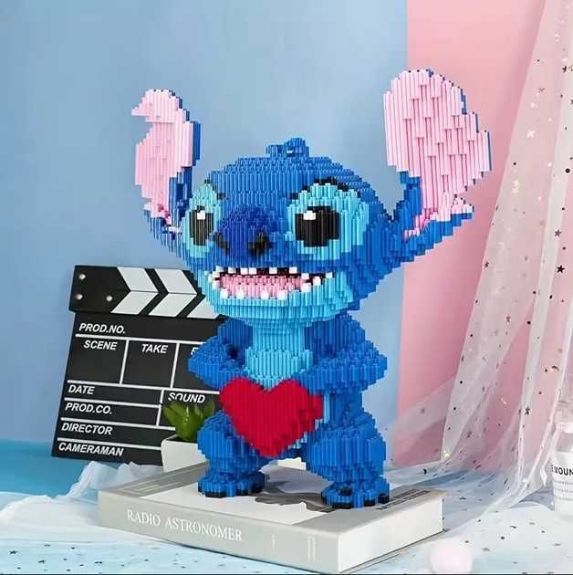 Освітній піксельний Disney Stitch блок з 5600 деталей