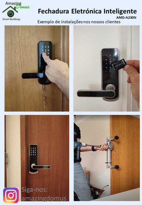 Fechaduras Inteligentes Smart Lock para Controlo de Acessos