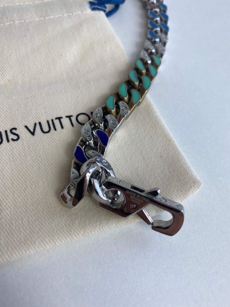 Чокер-Кольє Louis Vuitton Chain Link MP2684 Multicolor