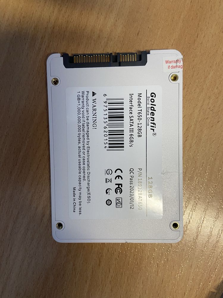 SSD 128 gb 2.5 SATA