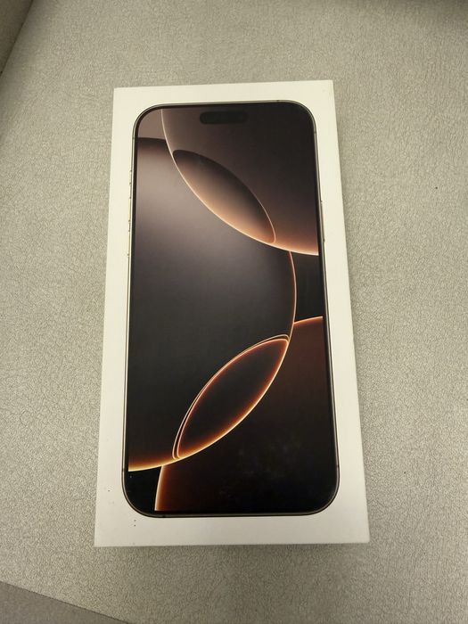 iPhone 16 pro max 256GB titanium desert