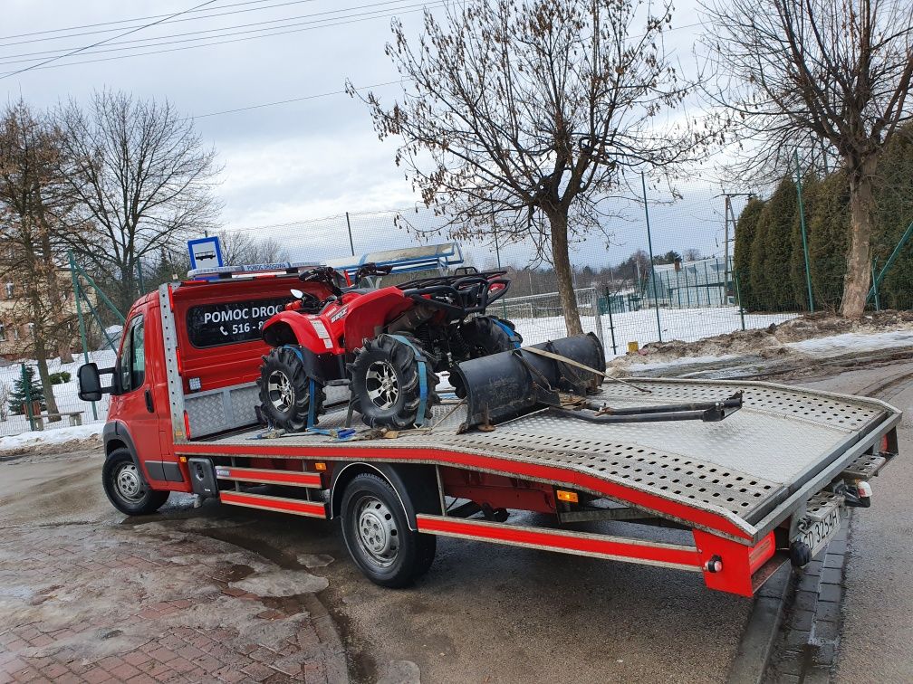 Pomoc Drogowa Żarnowiec Holowanie Laweta Transport Autolaweta TANIO