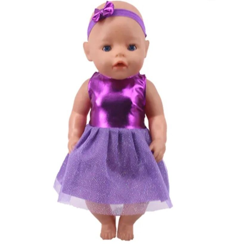 Одяг для ляльки ( плаття)  baby born