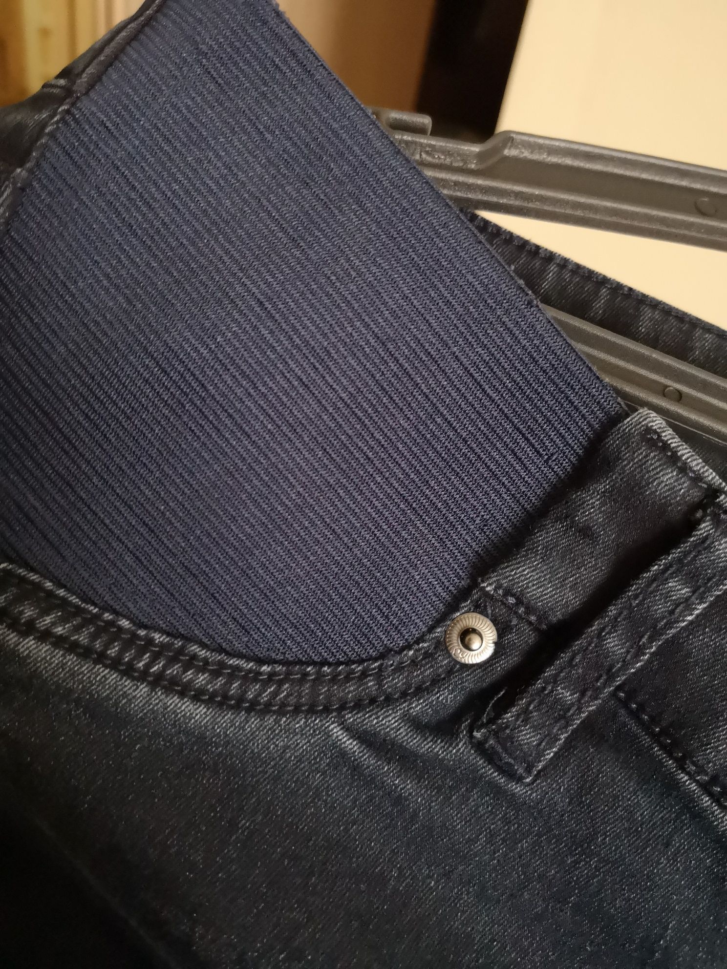 Штаны джинси скінні тонкі для майбутніх мам