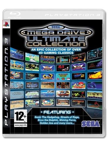 Jogo Ps3 Sega Mega Drive Ultimate Collection