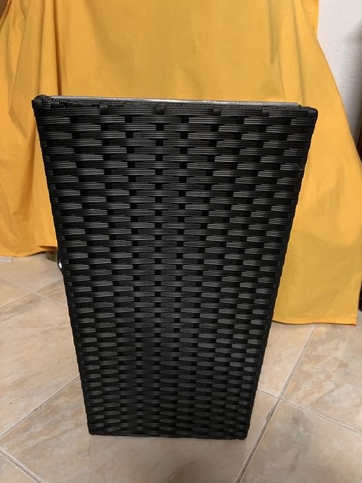 Vaso plantas cinzento