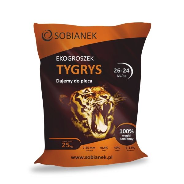Ekogroszek Sobianek Lew Pantera Tygrys DOWÓZ GRATIS