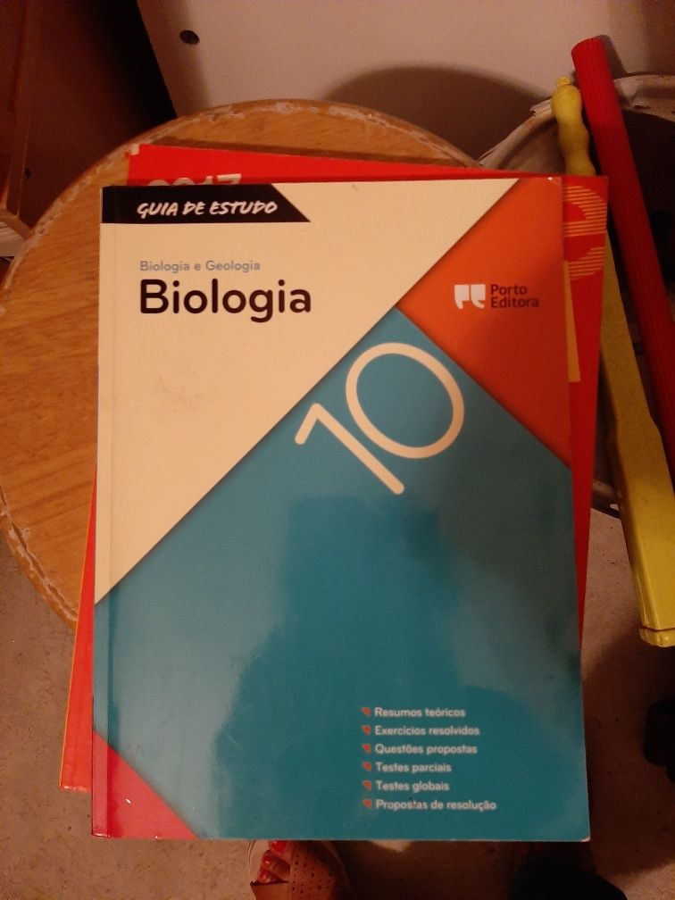 Livros  apoio biologia e geologia