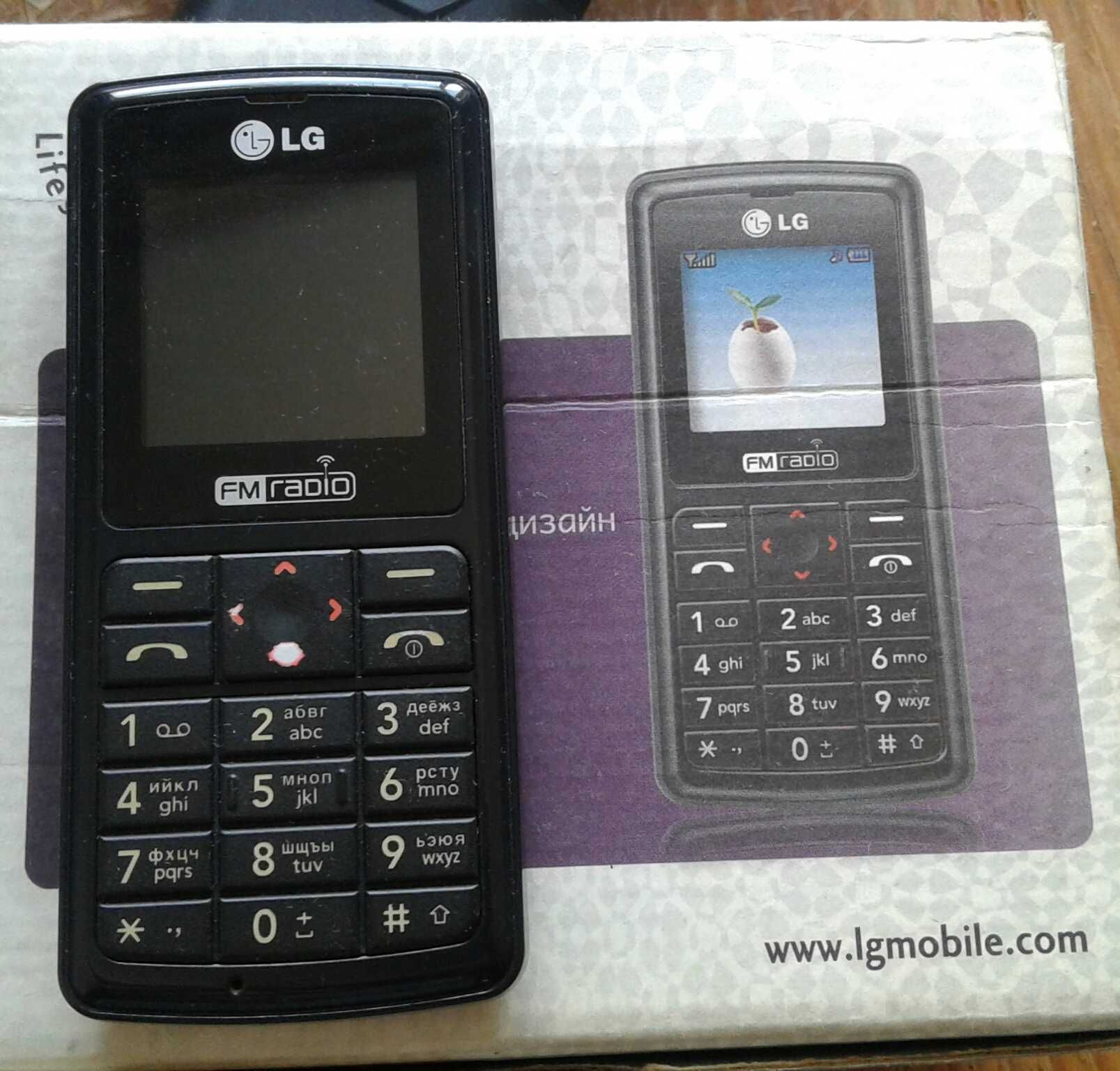 Телефон нерабочий LG KG 270