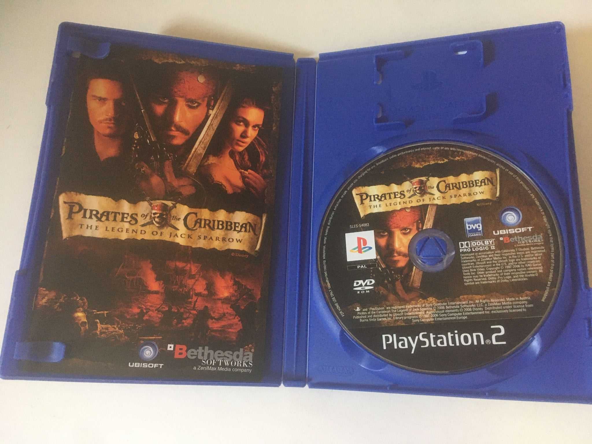 PS2 - Pirates Of The Caribbean The Legend Of Jack Sparrow