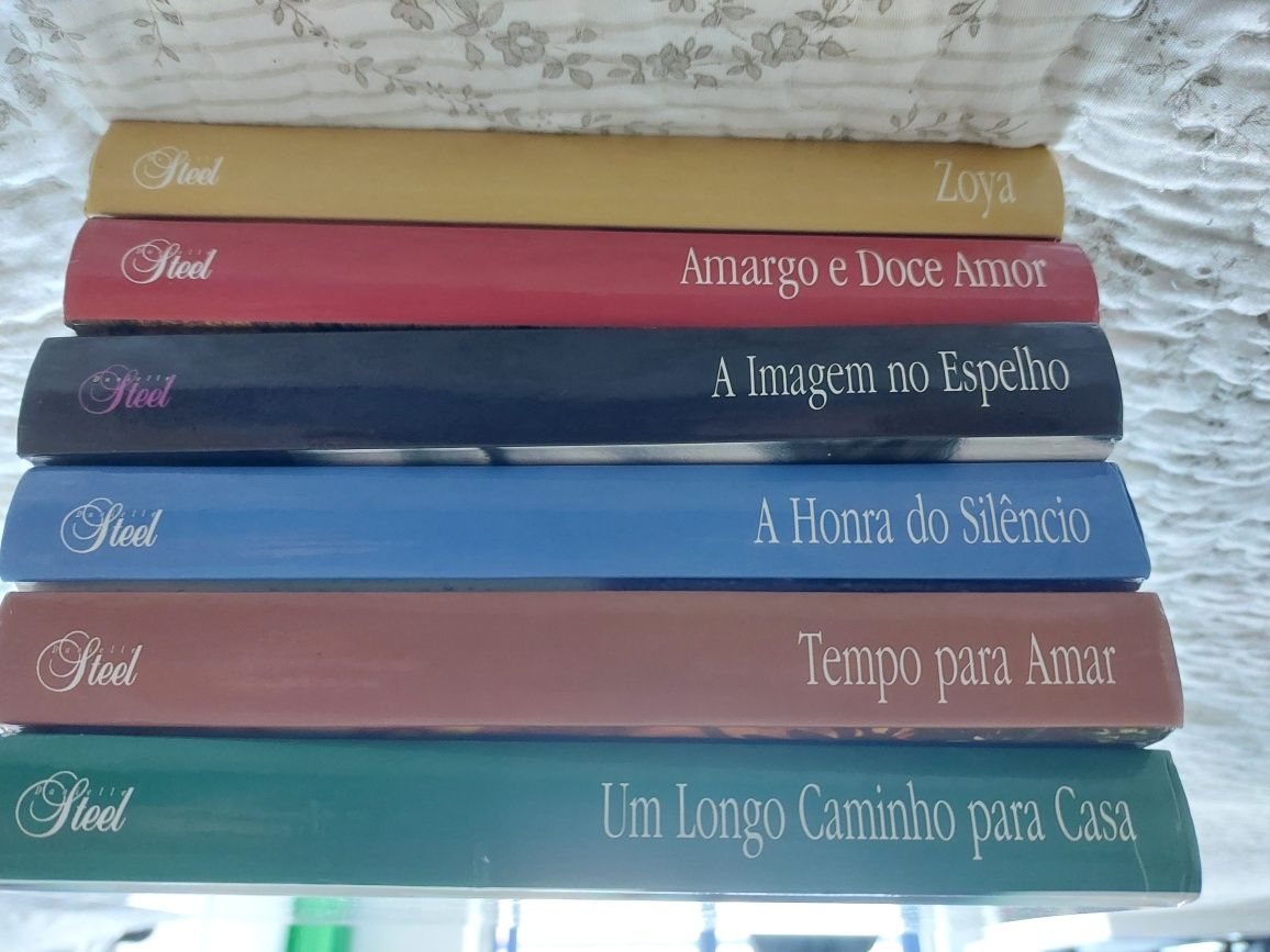 6 livros Danielle Steel