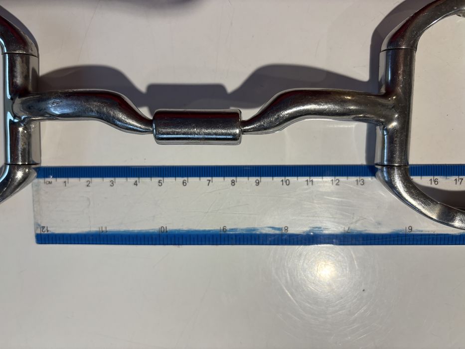 Wędzidło Myler Bits oliwkowe z oczkami