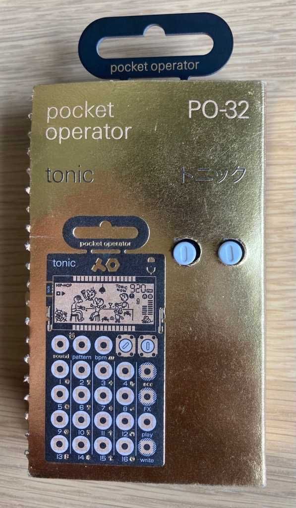 синтезатор драммашина Teenage Engineering PO-32 Tonic