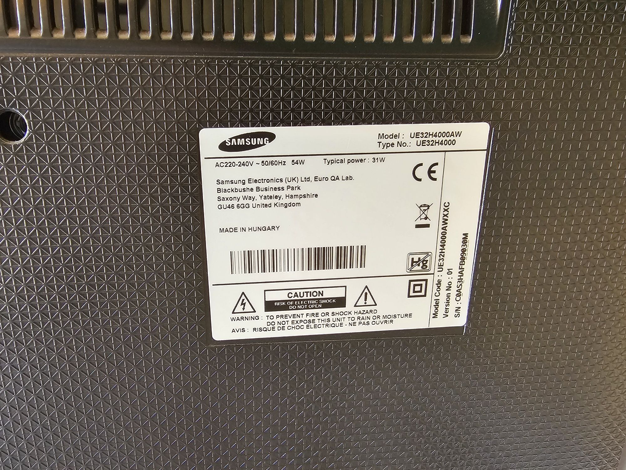 TV Samsung 32 polegadas
