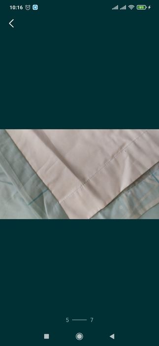 Набор штор на люверсах на подкладке