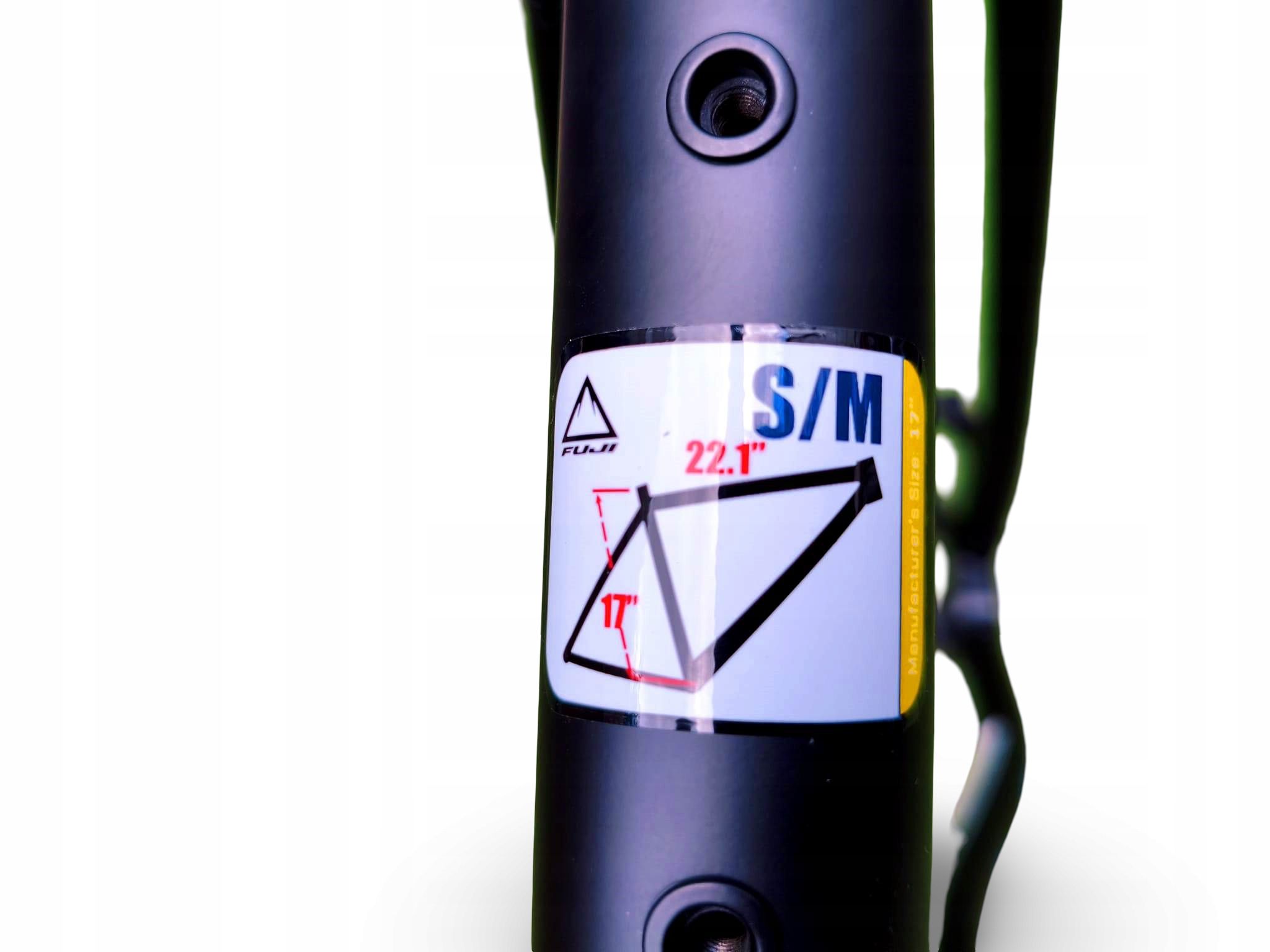Rama Rowerowa Mtb Fuji Addy Race 27,5 1.3D Rozmiar 17" Matte Black
