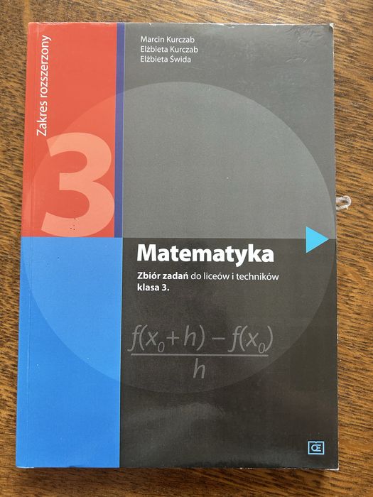 Matematyka 3 zbiór zadań zakres rozszerzony Kurczab Oficyna Edukacyjna