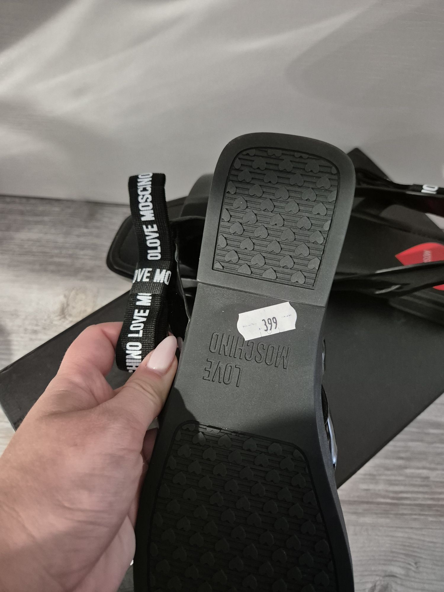 Sandałki buty moschino 38