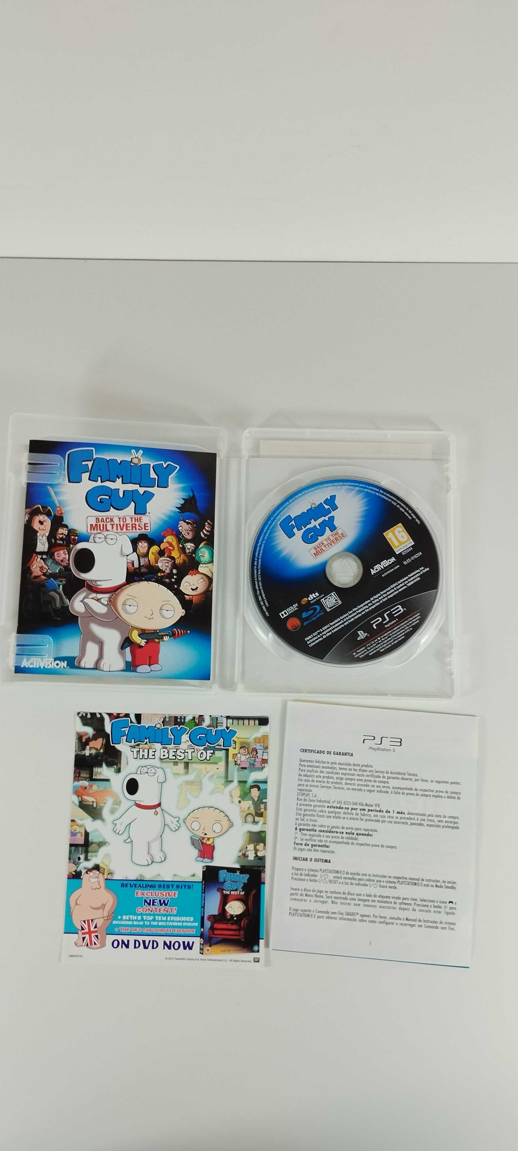 Family Guy: Back to the Multiverse Playstation 3 PS3