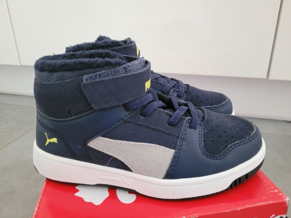 Buty dziecięce Puma Rebound Layup Fur SD rozm. 31