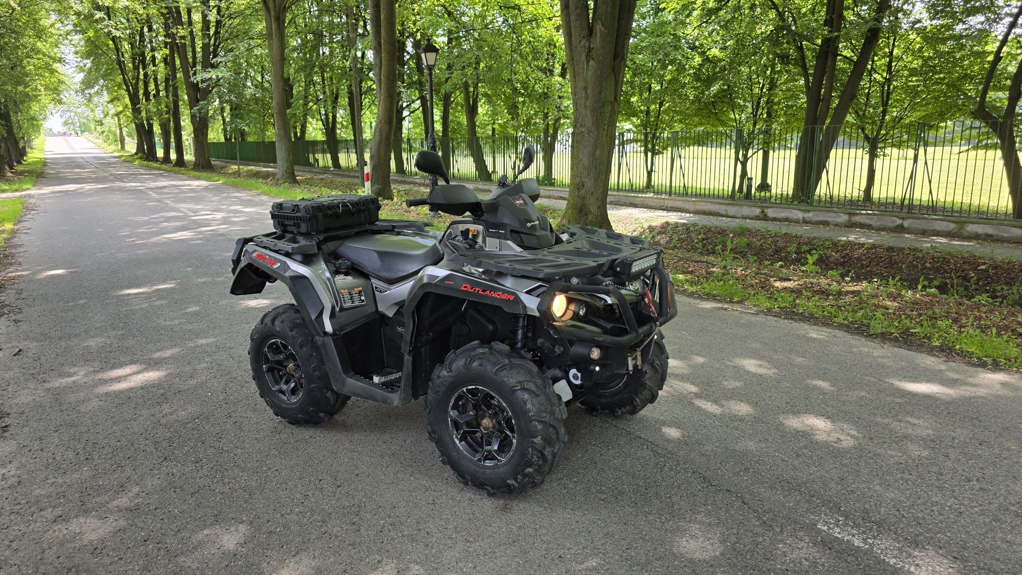 Can am 1000 Outlander Quad 4x4 zarejestrowany PL 2 osoby  brp renegarg