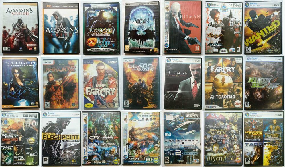Редкие коллекционные диски для ПК