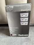 Zestaw 3 x lamp wpuszczanych LED Premium Line srebrne nowe Paulmann