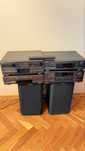 Vintage Sony Soundsystem + speakers