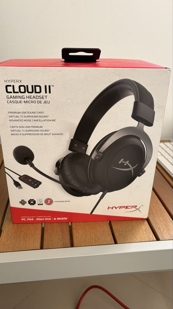 HyperX Cloud II NOVO selado