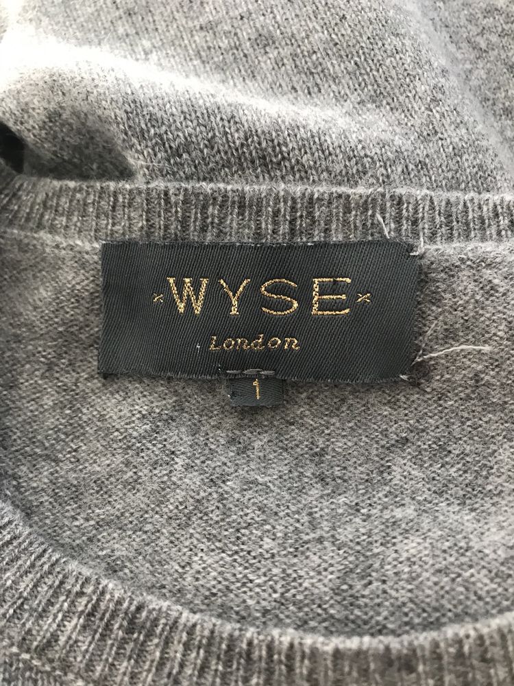 WYSE London sweter damski S 100% kaszmir