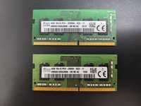 Оперативная память для ноутбука DDR4 Sk Hynix 4Gb 2666 и 3200 mhz
