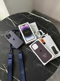Apple iPhone 14 pro 256 gb Deep Purple (eSim) 88%