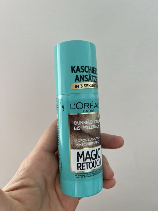 Loreal Magic Retouch спрей для маскування відрослих коренів волосся